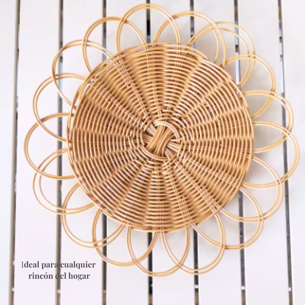 Decoración de pared estilo boho | Detalle natural y acogedor para tu hogar