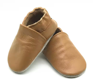 Moccs de Cuero para Bebé | Zapatos Antideslizantes y Flexibles
