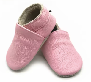 Moccs de Cuero para Bebé | Zapatos Antideslizantes y Flexibles