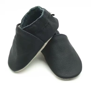 Moccs de Cuero para Bebé | Zapatos Antideslizantes y Flexibles