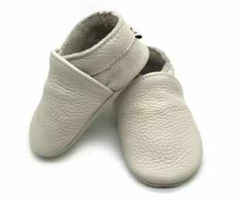 Moccs de Cuero para Bebé | Zapatos Antideslizantes y Flexibles