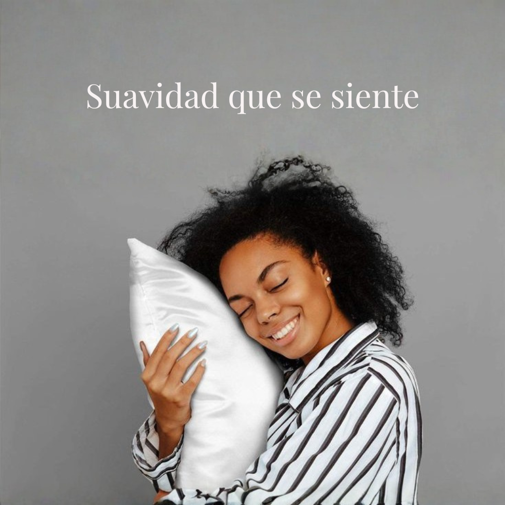 Pack de 2 Fundas de Satín para Almohada | Cabello sin frizz & cuidado de la piel