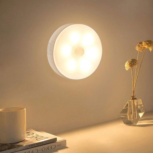 Luz nocturna con sensor de movimiento – Iluminación suave y automática