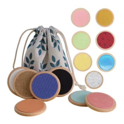 Kit sensorial de texturas – Exploración temprana