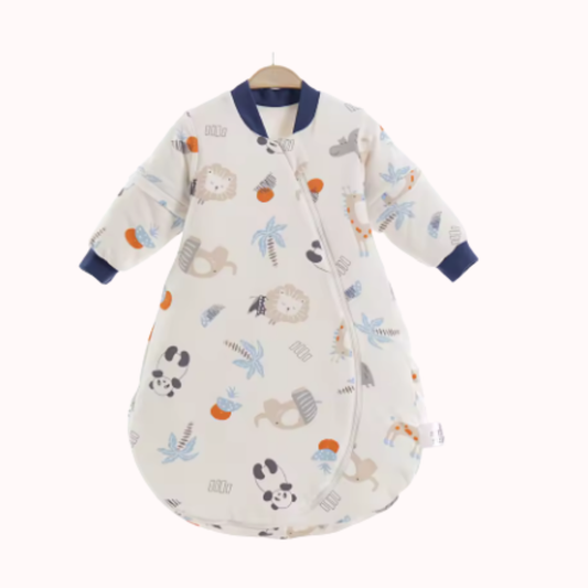 Saco de Dormir Bebé 2.5 TOG con Mangas Desmontables | Algodón Suave 0–3 años