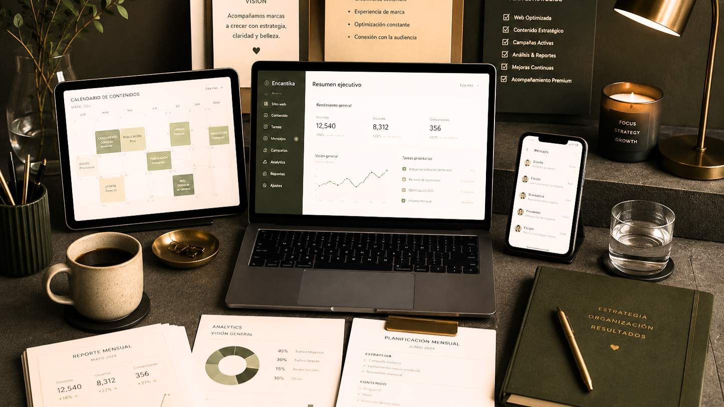Soporte y Gestión Web — Premium